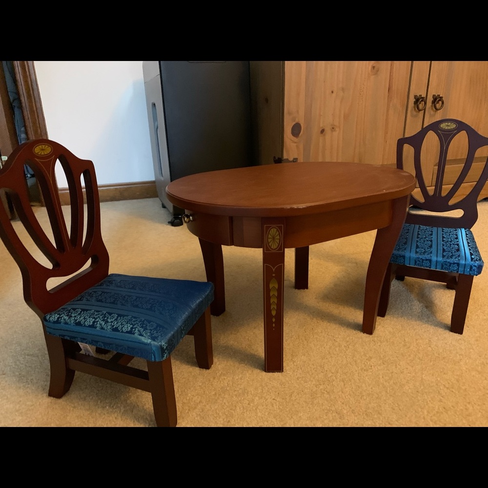 American Girl Caroline Table **RETIRED!**